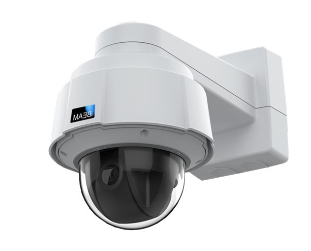 iBEAM PTZ 4K camera mounted on a pole