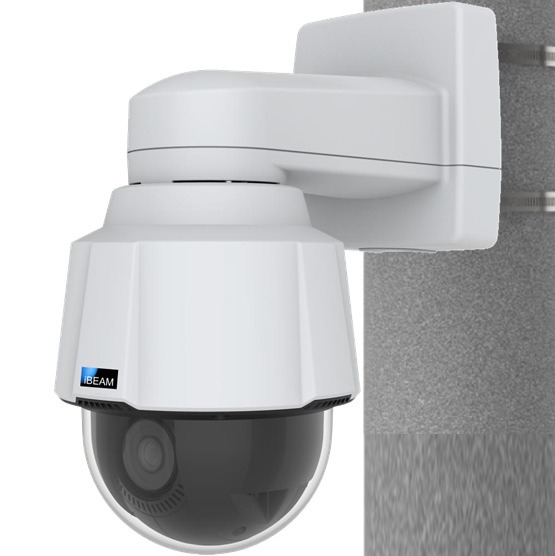 iBEAM PTZ HD camera mounted on a pole