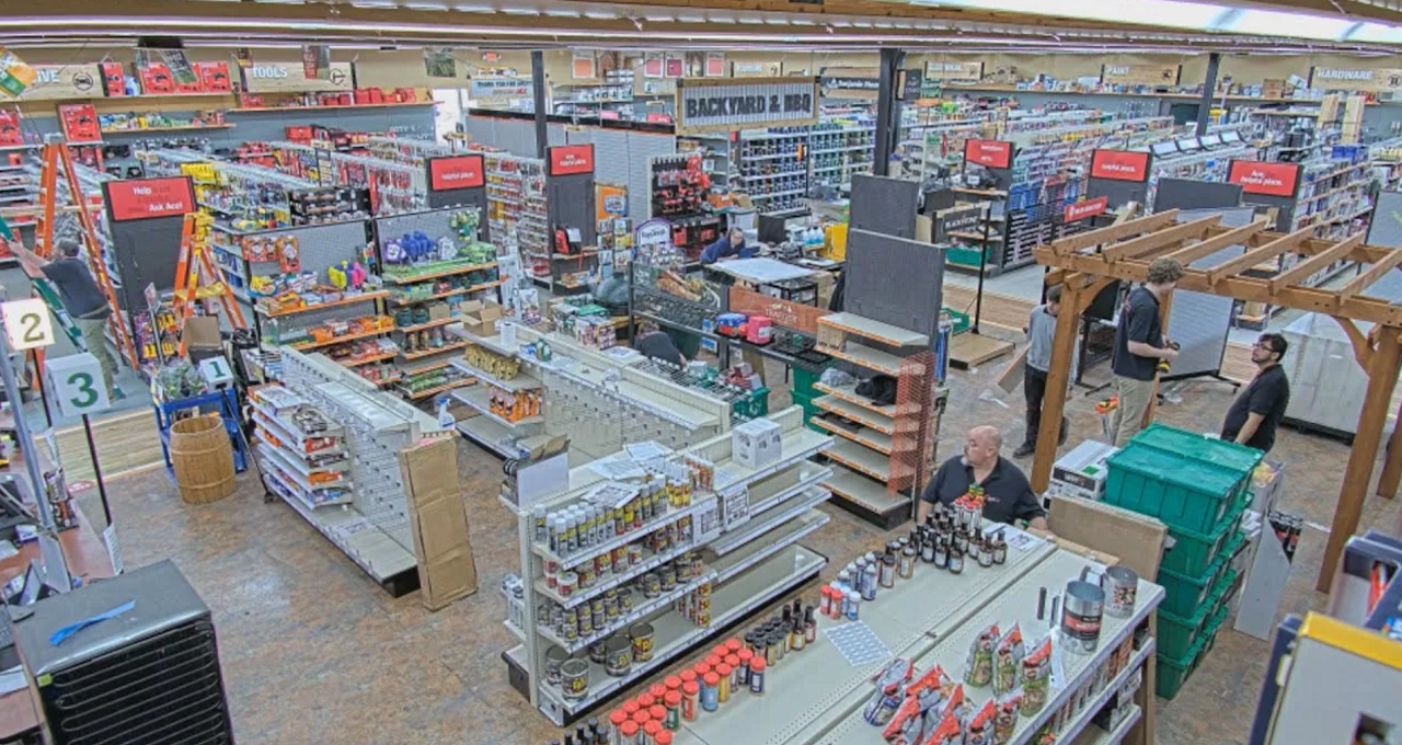 Time-lapse camera on business conversion project